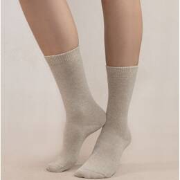 Chaussettes Cachemire Unies : Coloris - Cordage - Femme