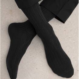 Chaussettes Laine Intérieur Coton : Coloris - Chianti