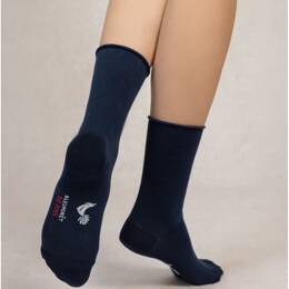 Chaussettes coton 30 ans Bleuforêt femme : Coloris - Encre