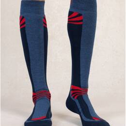 Mi-Bas Ski : Coloris - Marine - Homme