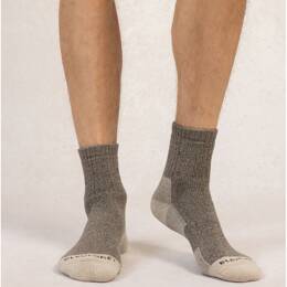 Chaussettes Courtes Randonnée Côtes : Coloris - Beige - Homme