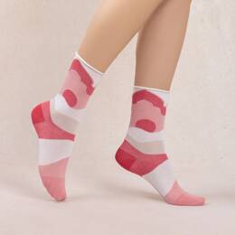 Chaussettes veloutées dune : Coloris - Blanc
