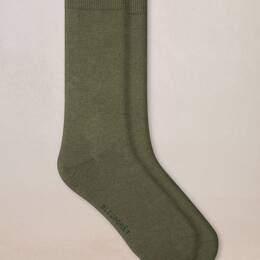 Chaussette Coton D'Egypte Cachemire : Coloris - Kaki