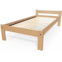 Lit 90x190 enfant en bois hêtre Simply 90x190