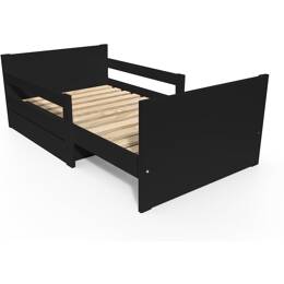 Lit évolutif enfant avec tiroir bois 90 x (140/170/200)