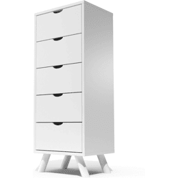 Chiffonnier Scandinave bois 5 tiroirs Viking