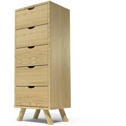 Chiffonnier Scandinave bois 5 tiroirs Viking