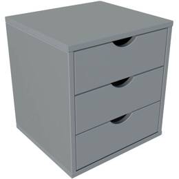 Caisson à tiroirs 3 en bois massif