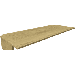 Bureau tablette 90cm en bois pour lit mezzanine Largeur 90