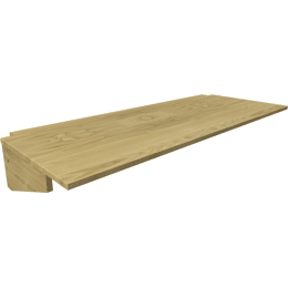 Bureau tablette 140cm en bois pour lit mezzanine Largeur 140