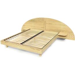 Lit 160x200 2 places bois avec tête et chevets ARC 160x200