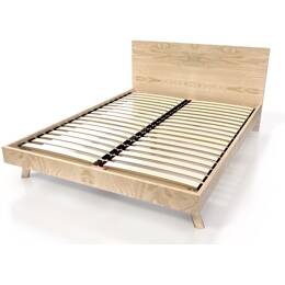 Lit scandinave viking 140x190 en bois massif 140x190