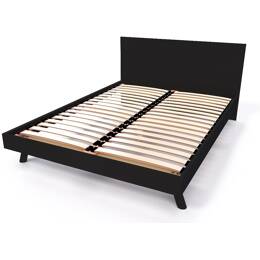 Lit scandinave viking 160x200 en bois massif 160x200