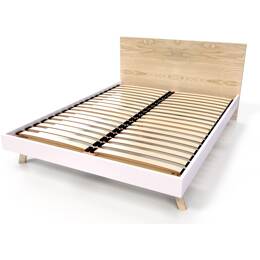 Lit scandinave viking 160x200 en bois massif 160x200
