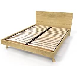 Lit scandinave viking 160x200 en bois massif 160x200