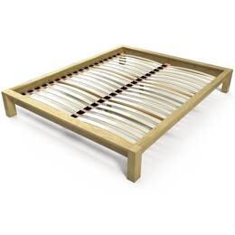 Lit 2 places 140x190 King Solid en bois massif 140x190