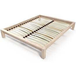 Lit 2 places 140x190 King Solid en bois massif 140x190