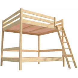 Lit double superposé Sylvia 140x200 avec échelle 140x200