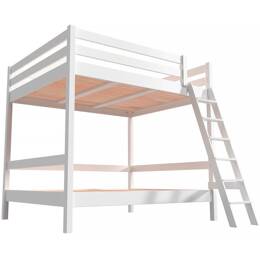 Lit double superposé Sylvia 140x200 avec échelle 140x200