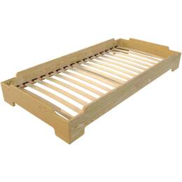 Lit Empilable 90x200 - 1 place en Bois Massif 90x200