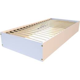 Lit coffre 90x200 - 1 place bois massif 90x200