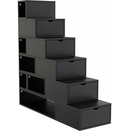 Escalier cube de rangement hauteur 150cm