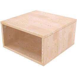 Cube de rangement bois 50x50 cm 50x50