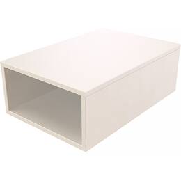 Cube de rangement bois 75x50 cm