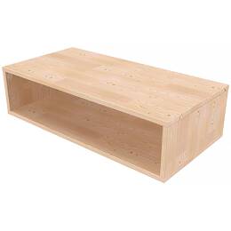 Cube de rangement bois 100x50 cm