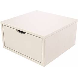 Cube de rangement bois 50x50 cm + tiroir