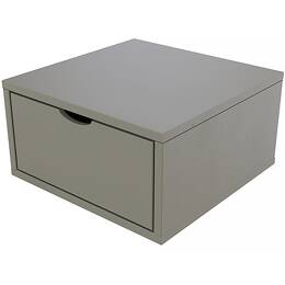 Cube de rangement bois 50x50 cm + tiroir
