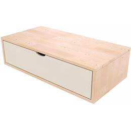 Cube de rangement bois 100x50 cm + tiroir