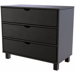 Commode bois 3 tiroirs Cube