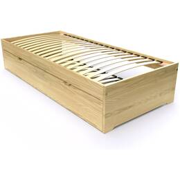Lit gigogne 90x200 Malo pin massif 90x200