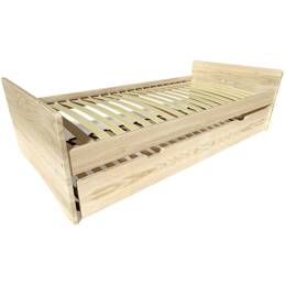 Lit gigogne 80x200 ABC pin massif 80x200