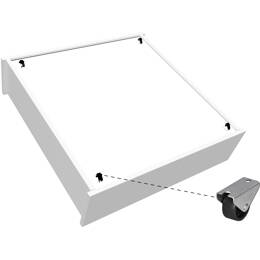 Lit 90x190 simple avec tiroirs de rangement Malo list: 90x190|90x190