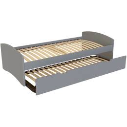 Lit gigogne 90x190 Happy pin massif 90x190