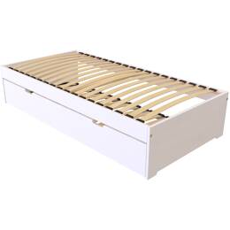 Lit gigogne 80x200 Malo pin massif 80x200