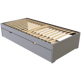 Lit gigogne 80x200 Malo pin massif 80x200