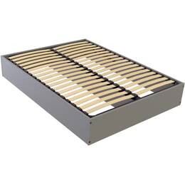 Lit coffre 2 places bois massif robuste - 160x200 160x200