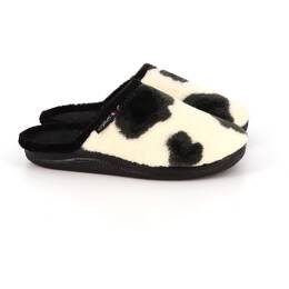 Mule femme WACHE  blanc et noir
