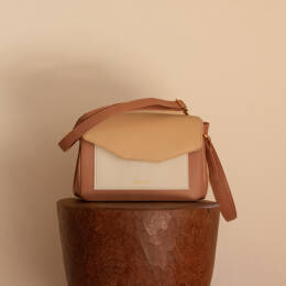 Maxi Pâquerette vieux rose - Bandoulière vieux rose