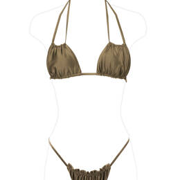 Bas Cap Brun | Satin