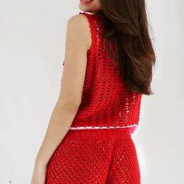 Top Rospicco | Crochet Fait Main