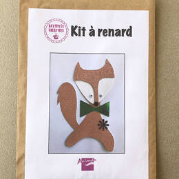 Kit créatif - Fabrique une carte avec un animal en papiers pré-découpés