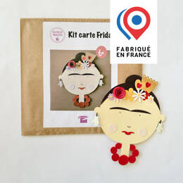 CARTE À CRÉER - Fabriquer une carte Frida - Hommage à Frida Kahlo