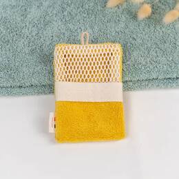 Gant sauve-savon 2 en 1 - matières revalorisées - Jaune