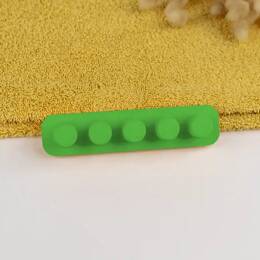 Porte-brosses à dents mural - Familiale - Pour 4 - Vert