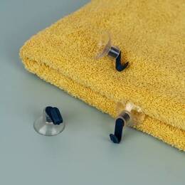 Crochet ventouse pour la Salle de bain - Support mural - Bleu
