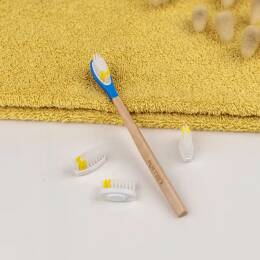 Pack 1 an – Brosse à dents rechargeable pour enfant - La mini Maline - Bleu - Personnalisé